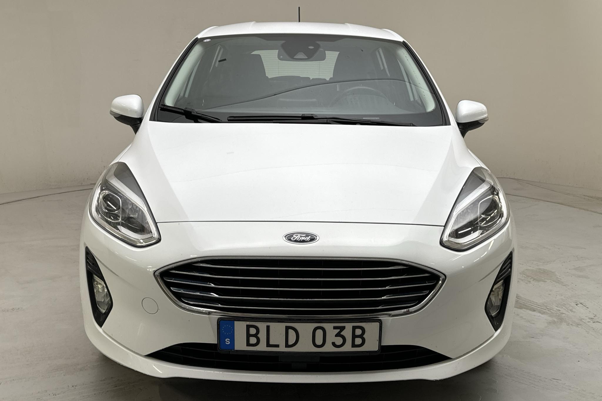 Ford Fiesta 1.0T EcoBoost 5dr (95hk) - 111 860 km - Käsitsi - valge - 2020