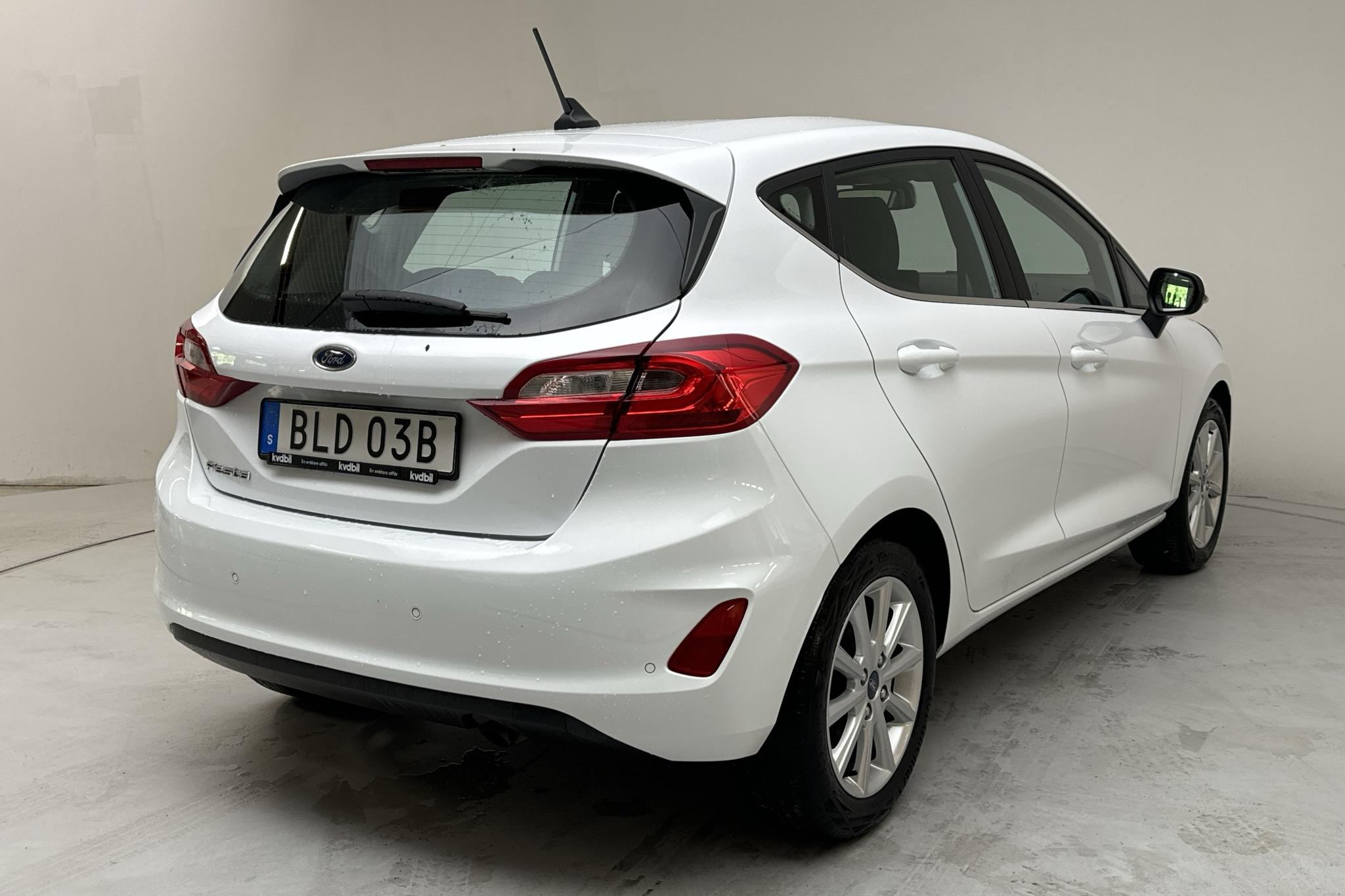 Ford Fiesta 1.0T EcoBoost 5dr (95hk) - 111 860 km - Käsitsi - valge - 2020