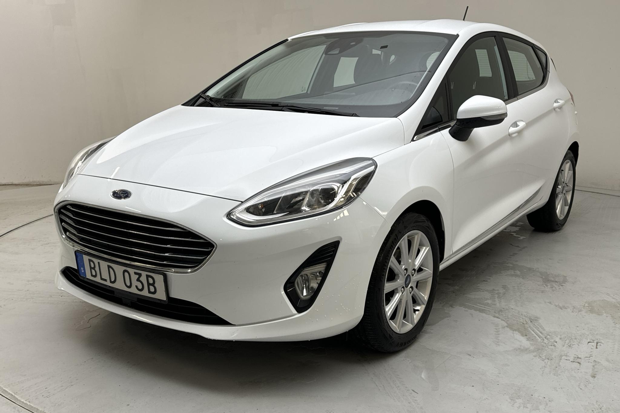 Ford Fiesta 1.0T EcoBoost 5dr (95hk) - 111 860 km - Manual - white - 2020