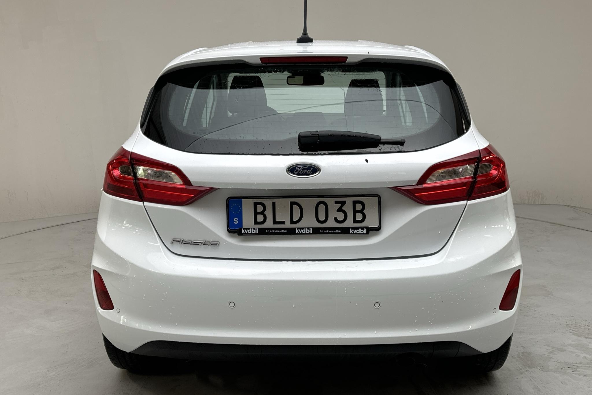 Ford Fiesta 1.0T EcoBoost 5dr (95hk) - 111 860 km - Käsitsi - valge - 2020