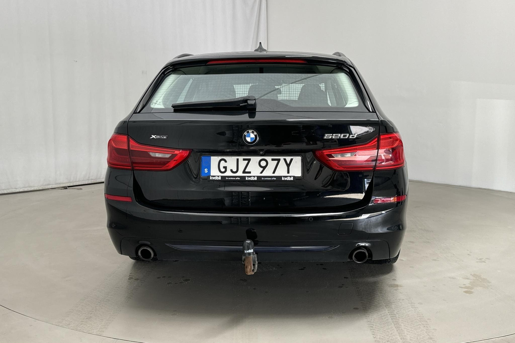 BMW 520d xDrive Touring, G31 (190hk) - 175 120 km - Automatyczna - czarny - 2020