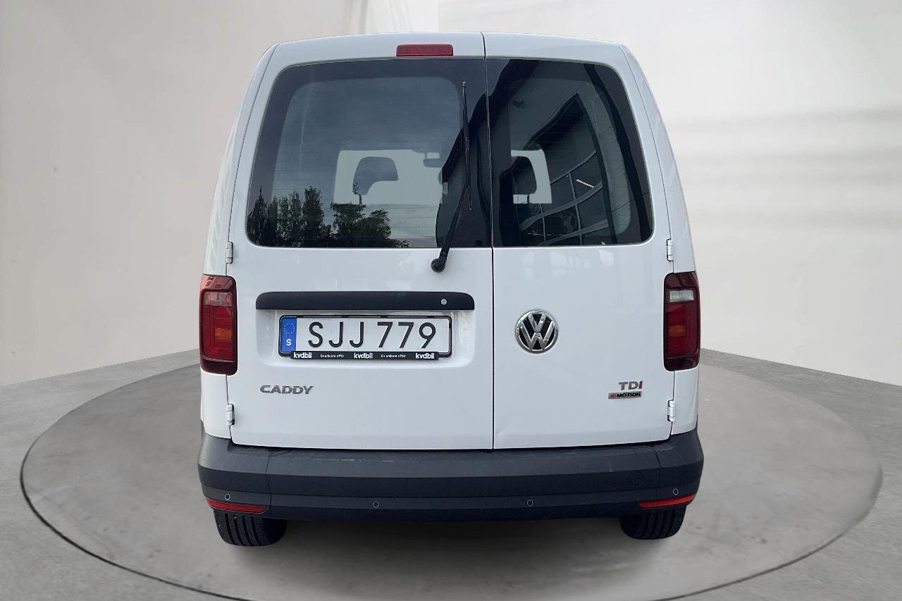 VW Caddy 2.0 TDI Skåp 4MOTION (122hk) - 107 990 km - Manualna - biały - 2017