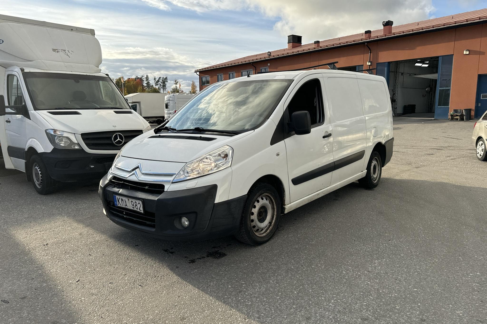 Citroen Jumpy III 2.0 HDI Skåp (163hk) - 20 206 mil - Manuell - vit - 2012