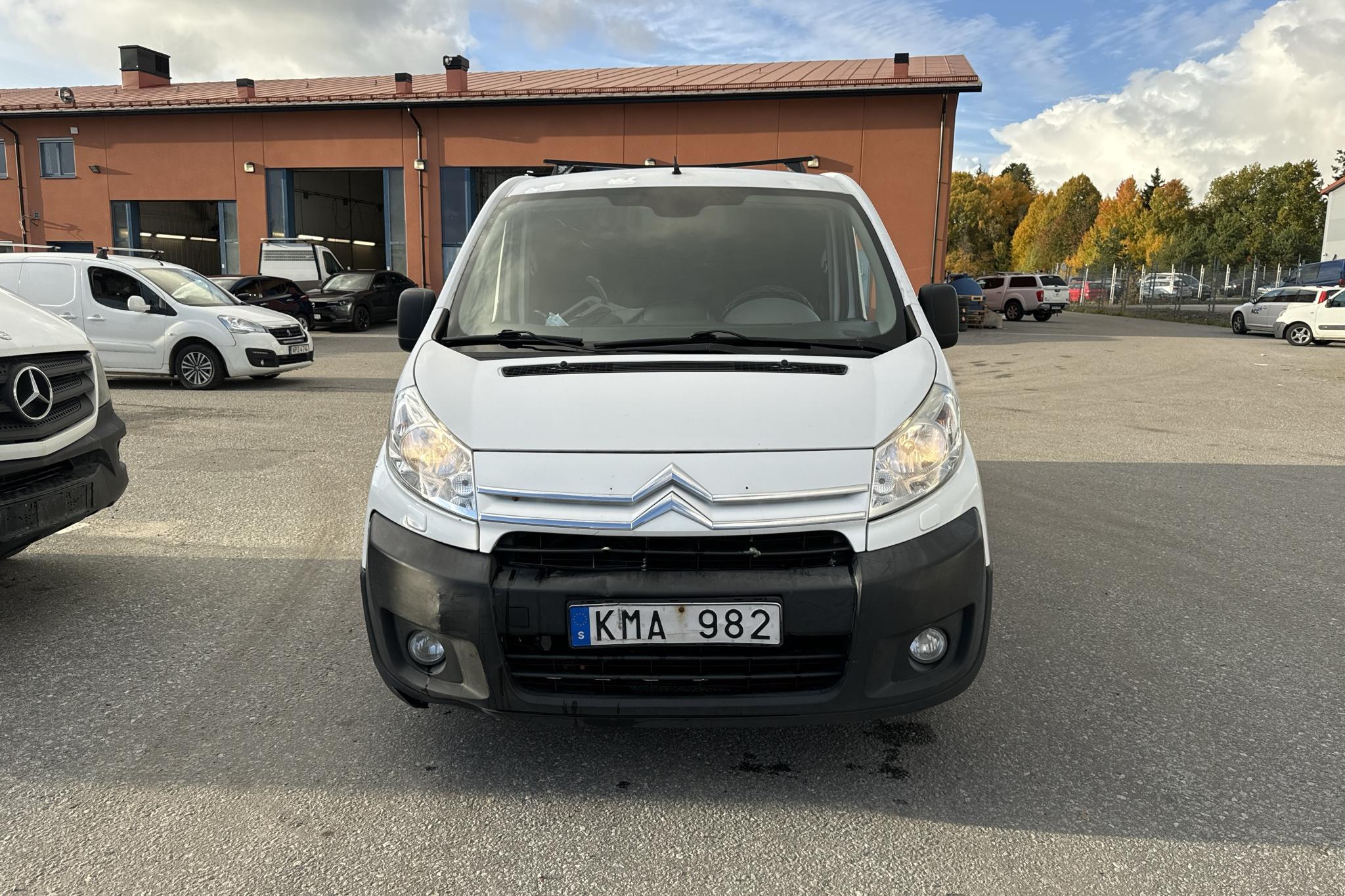 Citroen Jumpy III 2.0 HDI Skåp (163hk) - 20 206 mil - Manuell - vit - 2012