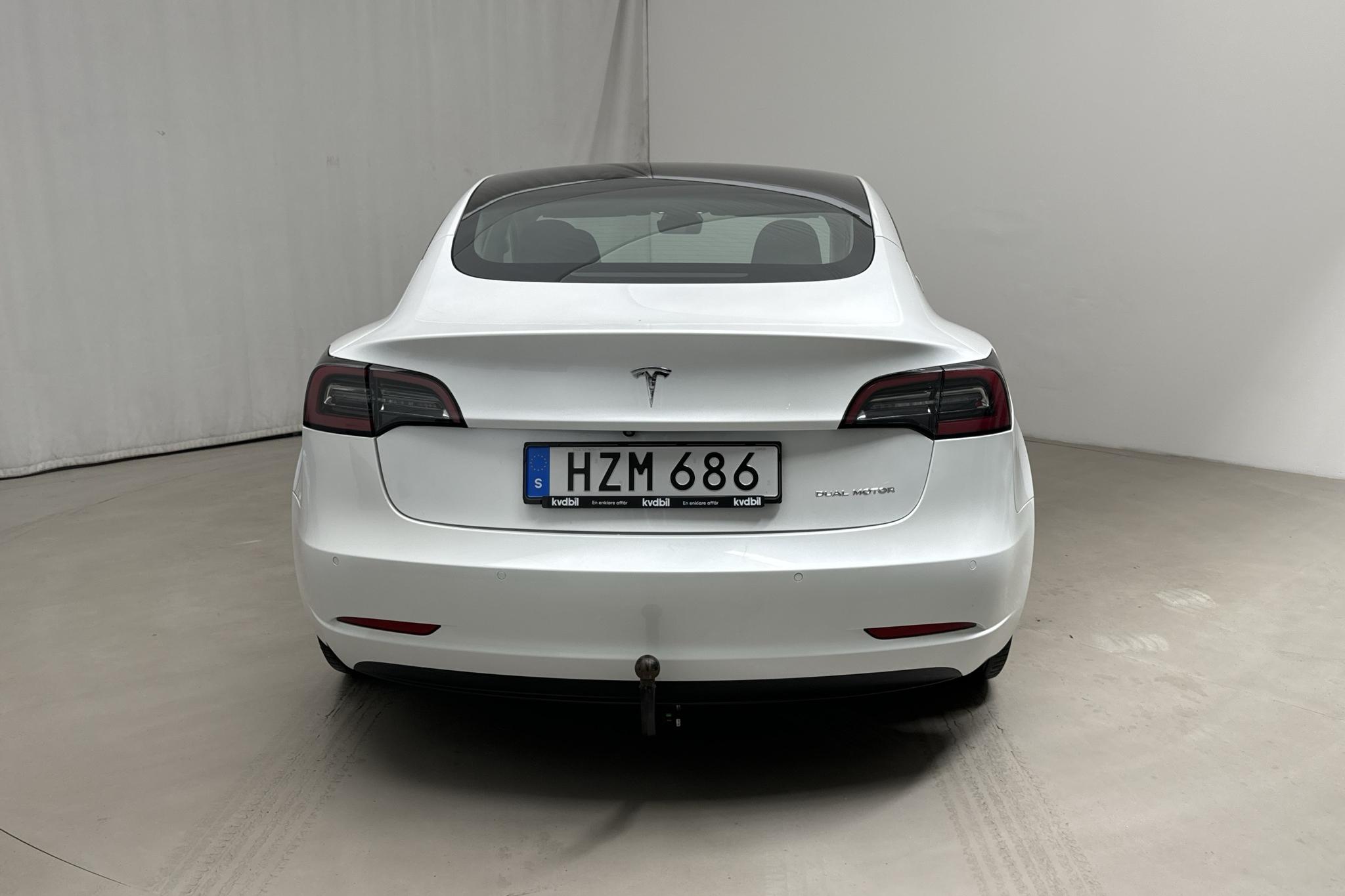 Tesla Model 3 Long Range Dual Motor AWD - 146 950 km - Automatyczna - biały - 2021