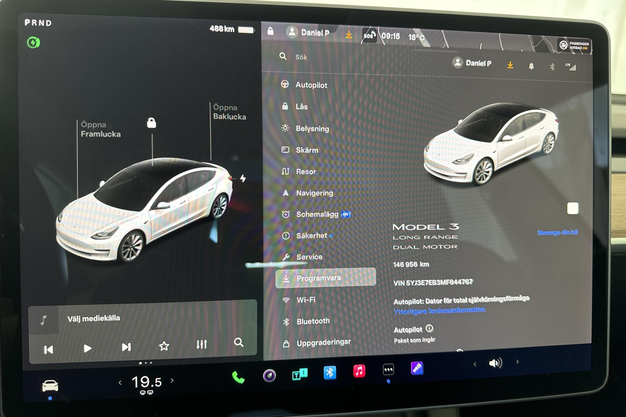 Tesla Model 3 Long Range Dual Motor AWD - 146 950 km - Automaattinen - valkoinen - 2021