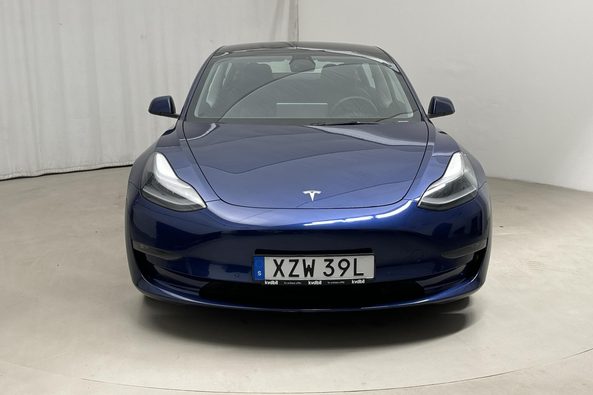 Tesla Model 3 Long Range Dual Motor AWD - 5 705 mil - Automat - blå - 2021