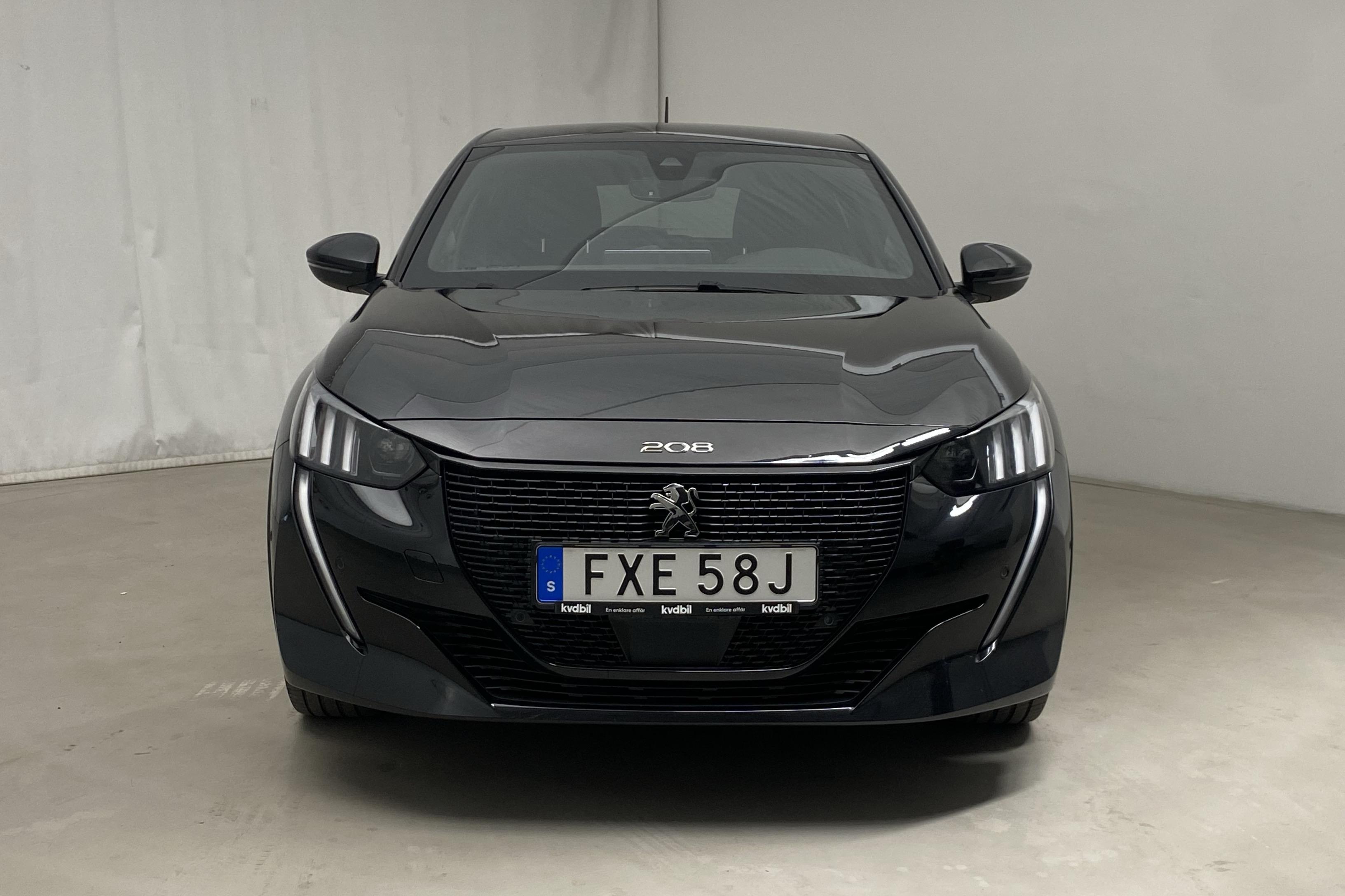 Peugeot e-208 50 kWh 5dr (136hk) - 60 210 km - Automatic - black - 2021