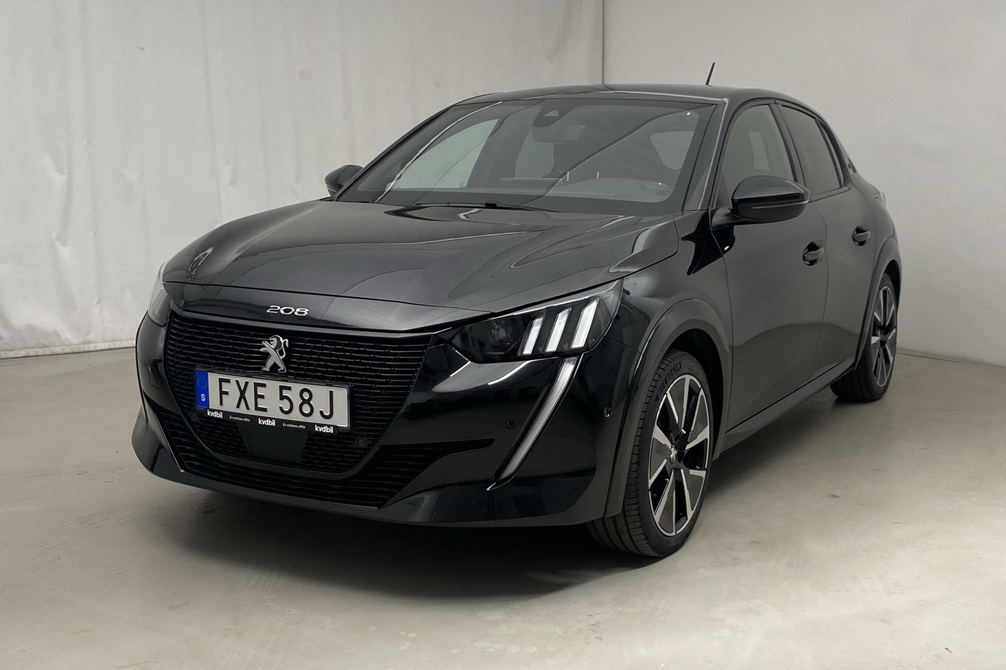 Peugeot e-208 50 kWh 5dr (136hk) - 60 210 km - Automatyczna - czarny - 2021