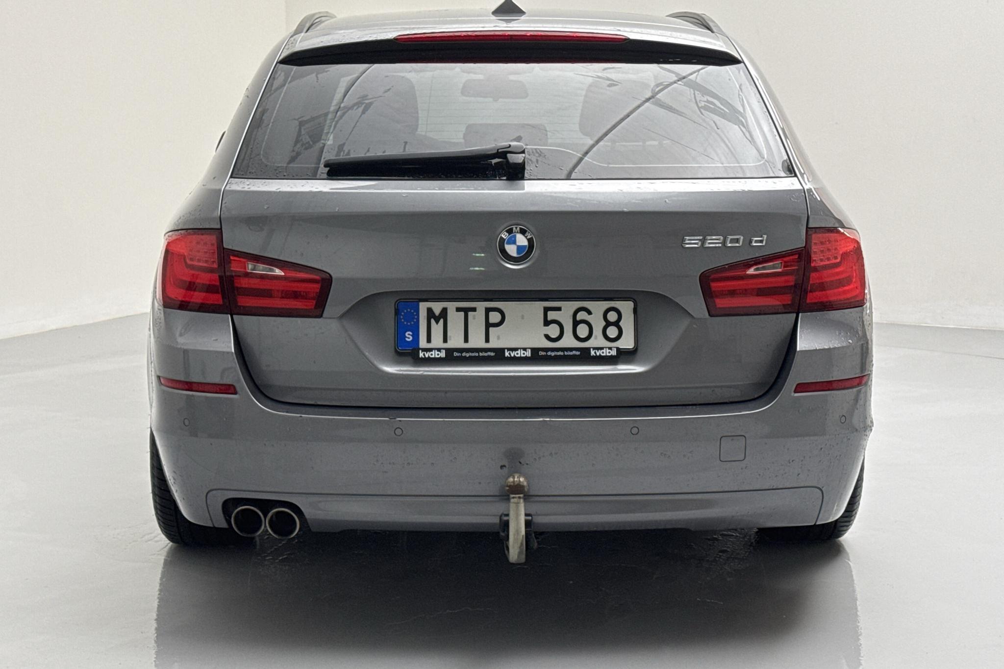 BMW 520d Touring, F11 (184hk) - 174 430 km - Automatyczna - szary - 2012