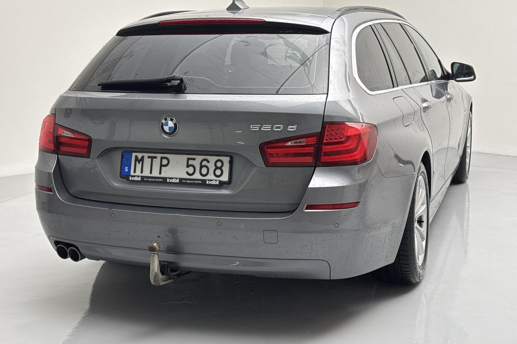 BMW 520d Touring, F11 (184hk) - 174 430 km - Automaattinen - harmaa - 2012