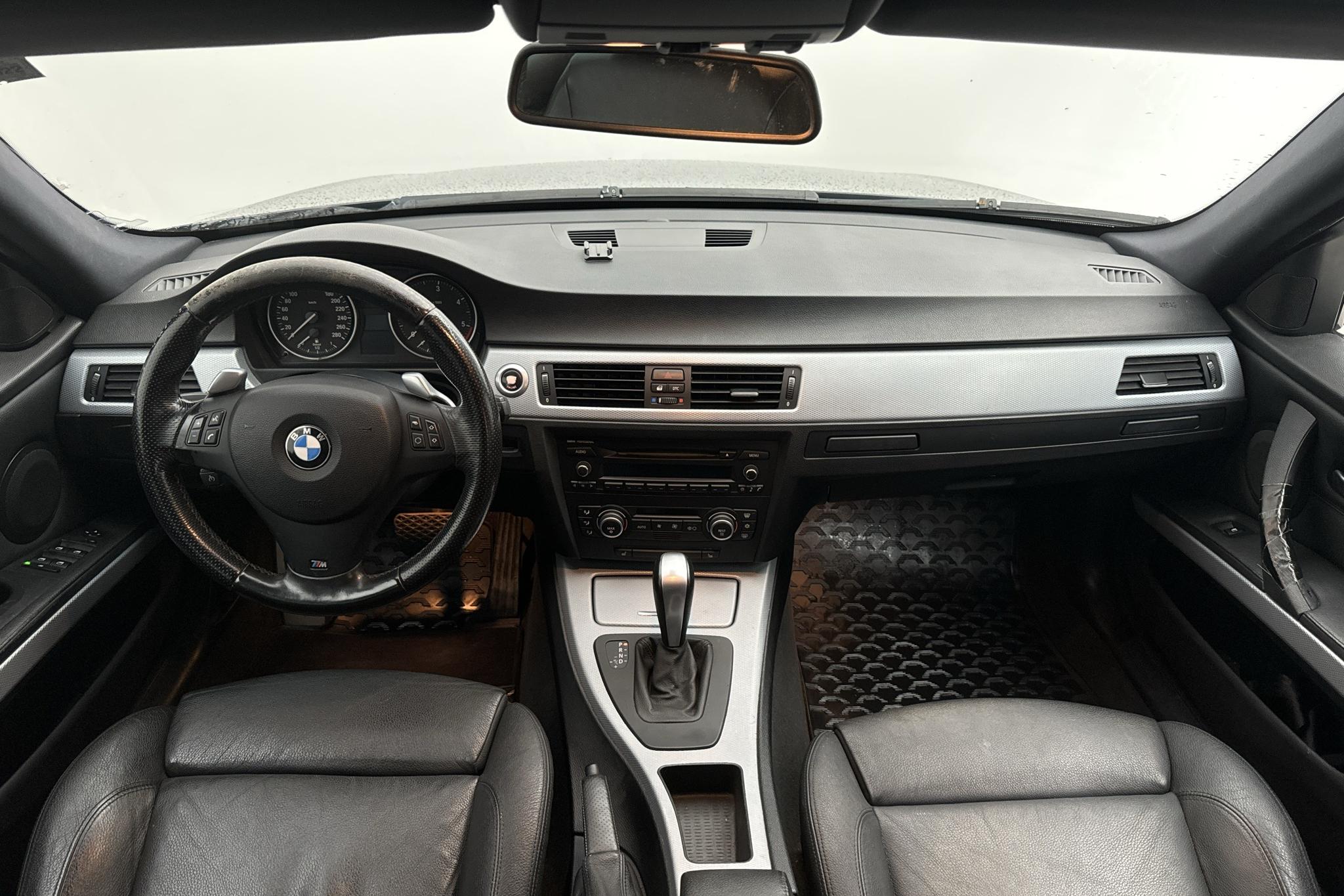 BMW 335d Touring, E91 (286hk) - 201 300 km - Automatyczna - czarny - 2008