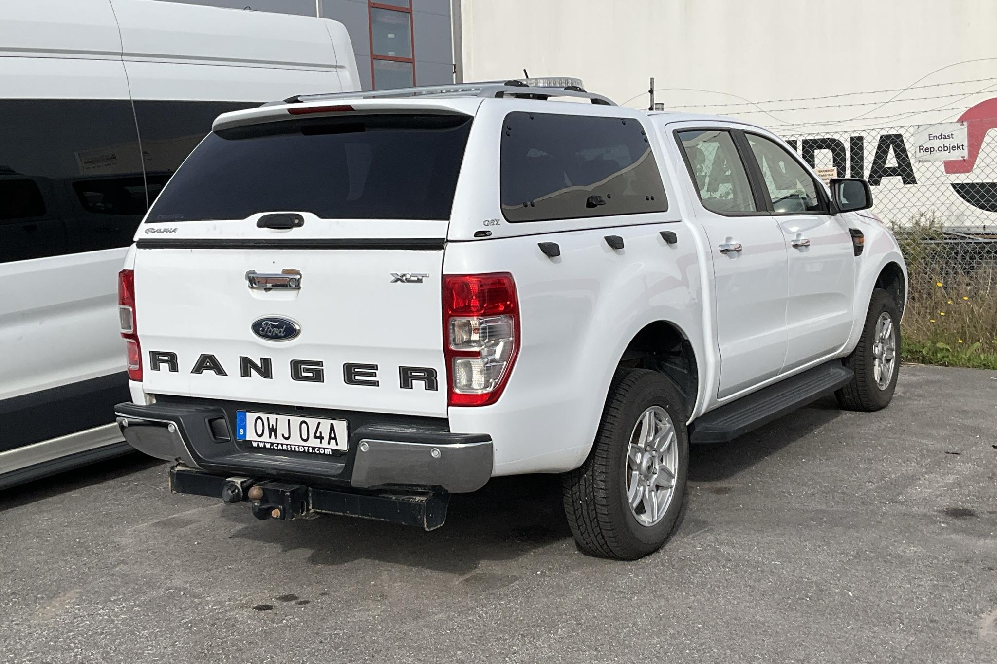 Ford Ranger 2.0 TDCi 4WD (170hk) - 162 930 km - Automatyczna - biały - 2020