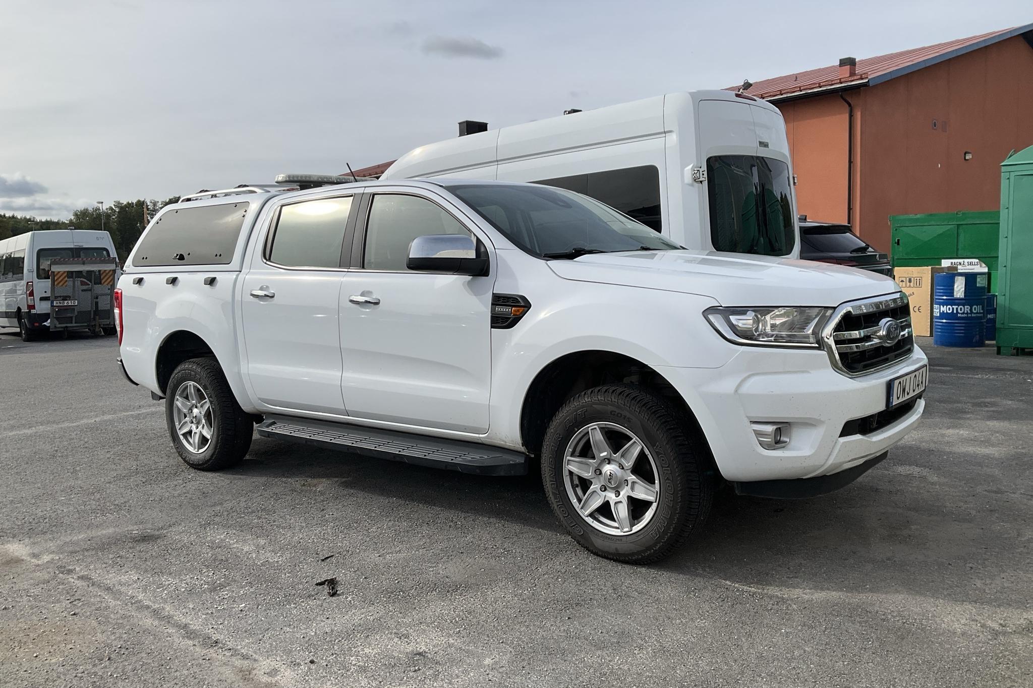 Ford Ranger 2.0 TDCi 4WD (170hk) - 162 930 km - Automatyczna - biały - 2020