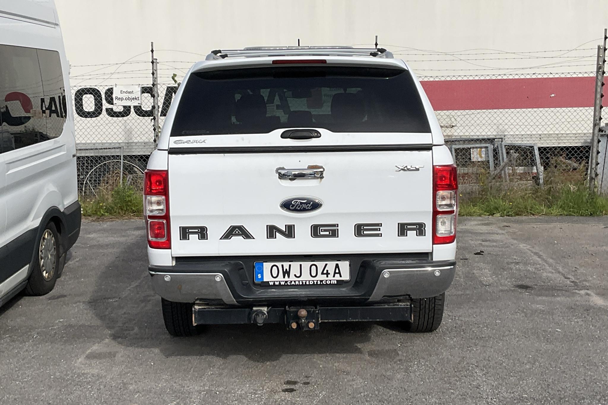 Ford Ranger 2.0 TDCi 4WD (170hk) - 162 930 km - Automatyczna - biały - 2020