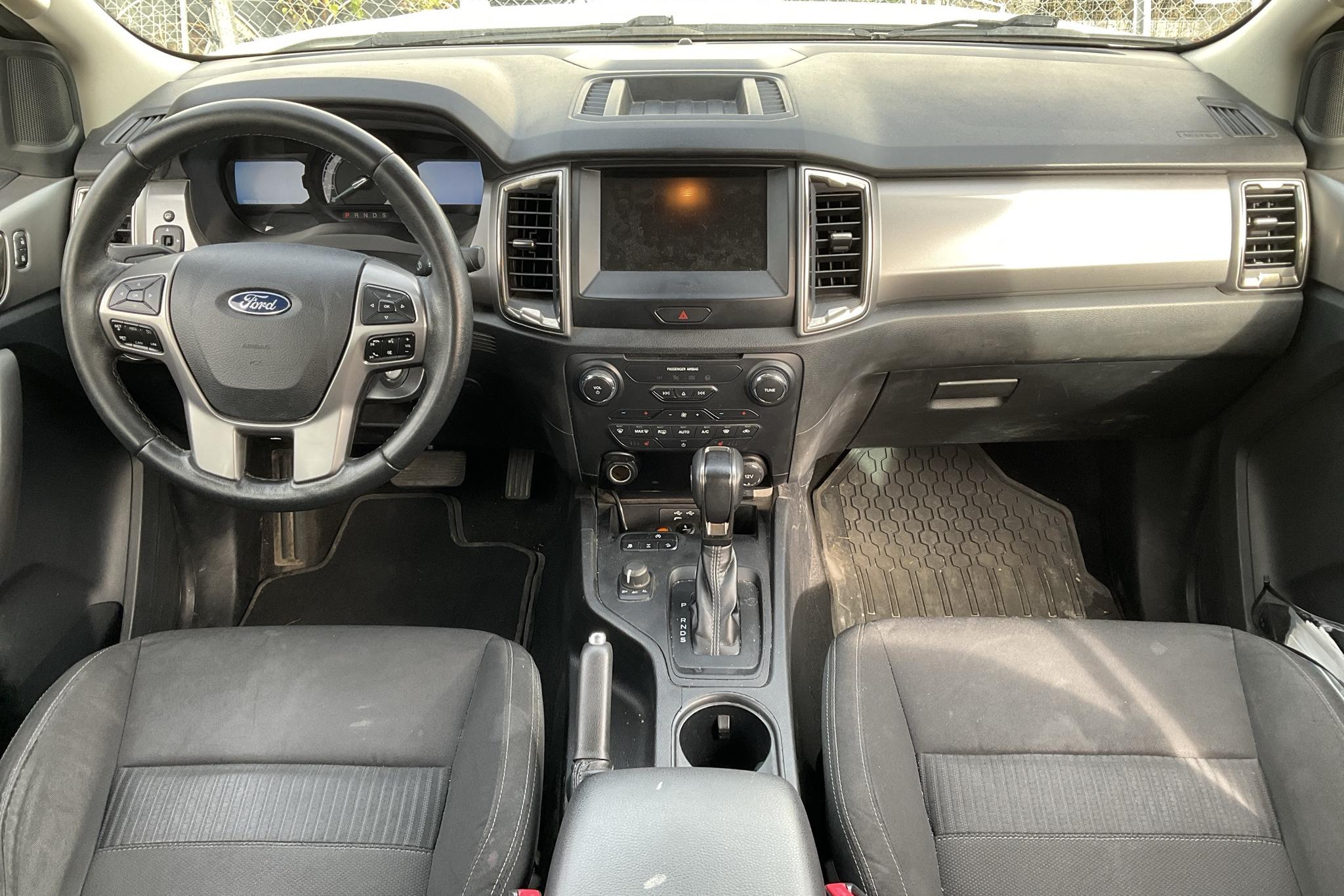 Ford Ranger 2.0 TDCi 4WD (170hk) - 162 930 km - Automatyczna - biały - 2020