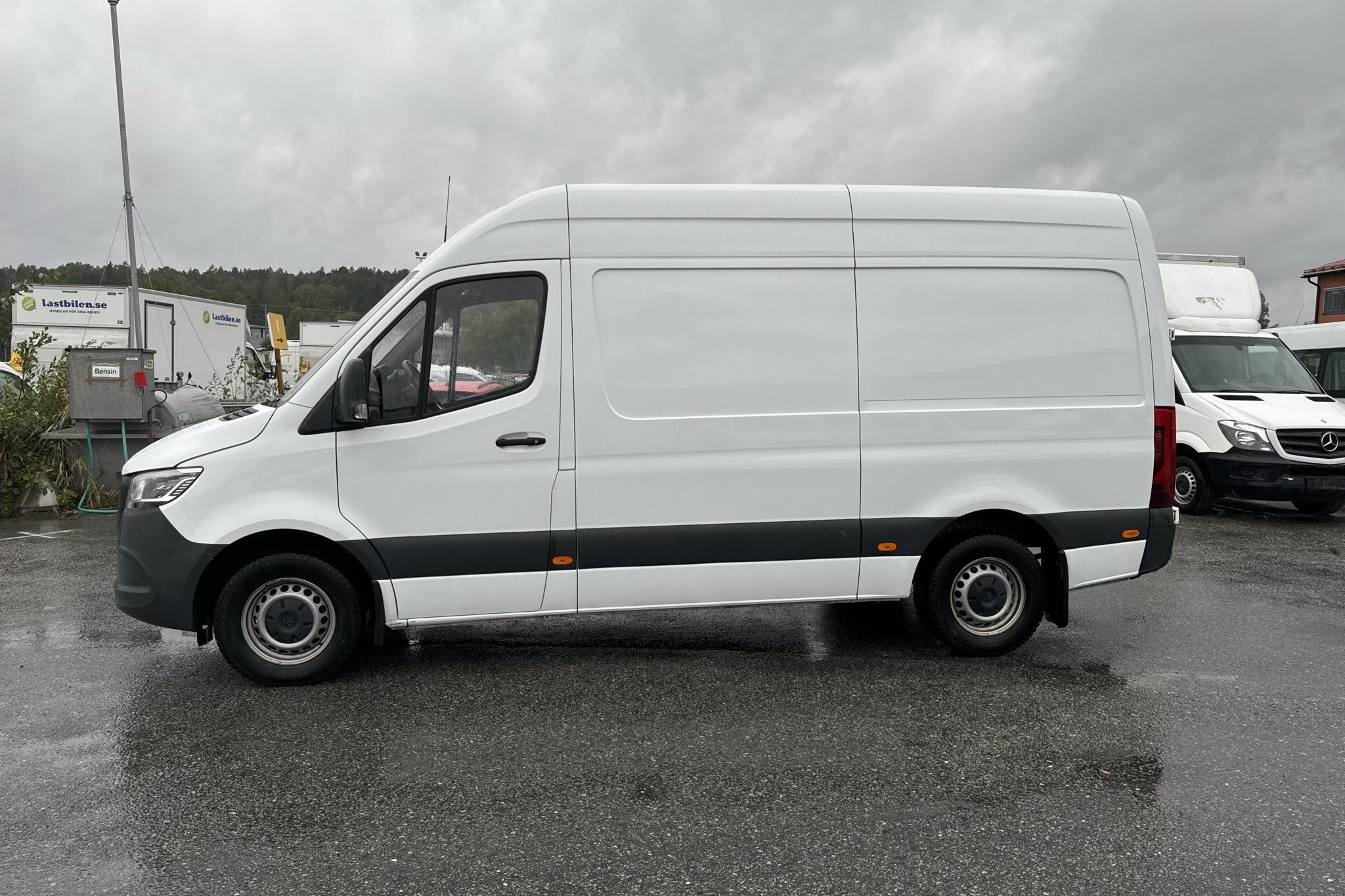 Mercedes Sprinter 317 CDI Skåp RWD (170hk) - 58 610 km - Automaattinen - valkoinen - 2023