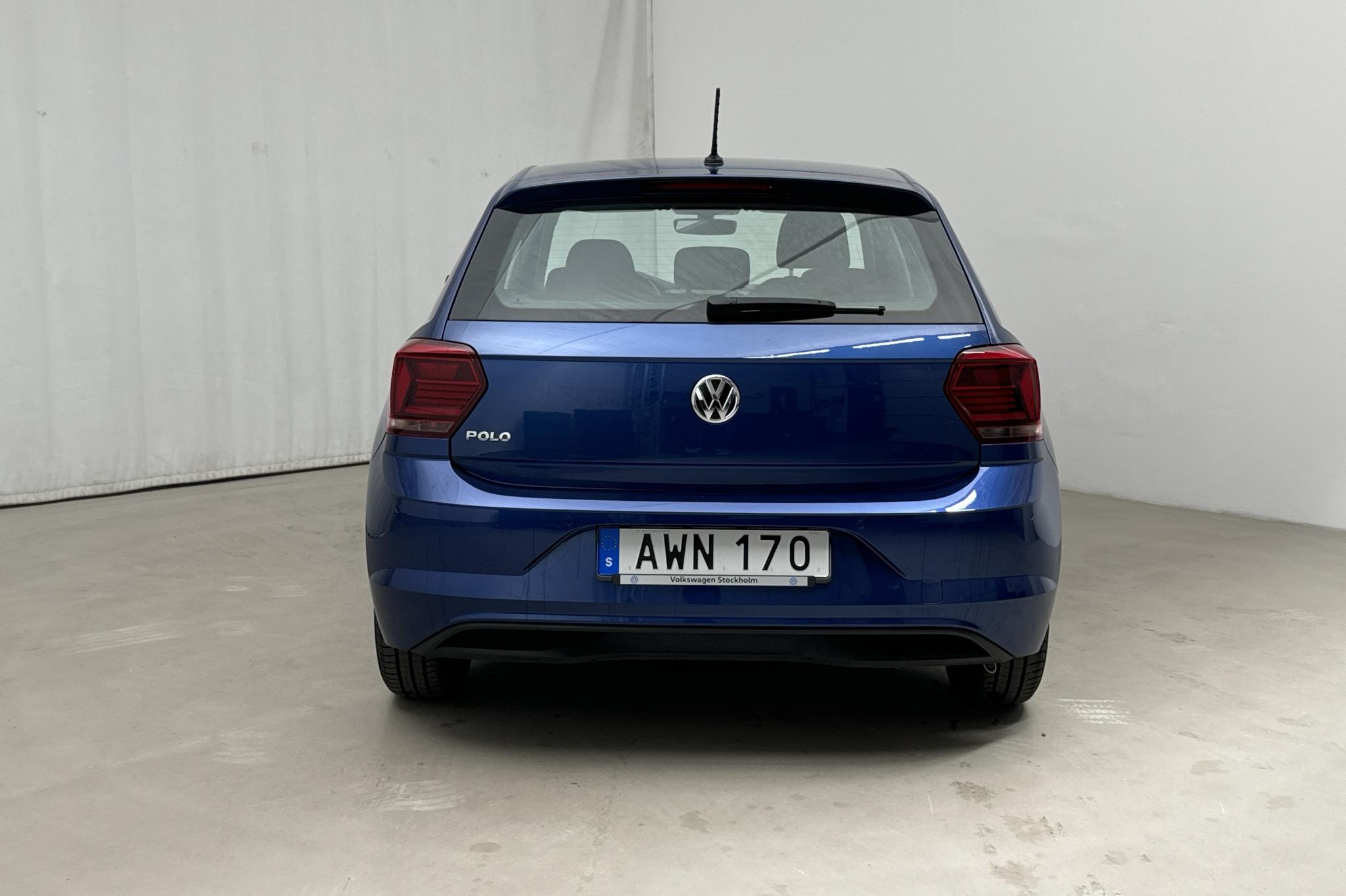 VW Polo 1.0 TSI 5dr (95hk) - 39 310 km - Automatyczna - Dark Blue - 2019