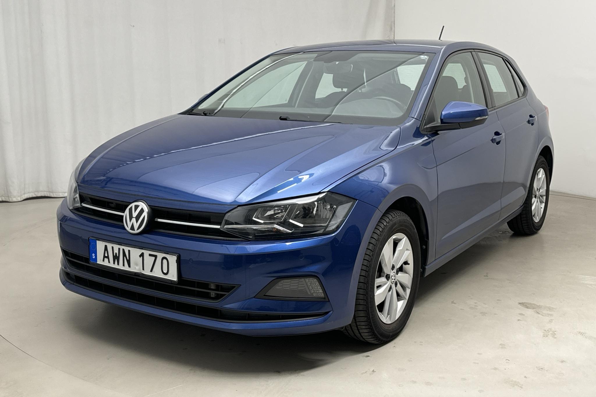 VW Polo 1.0 TSI 5dr (95hk) - 39 310 km - Automatic - Dark Blue - 2019