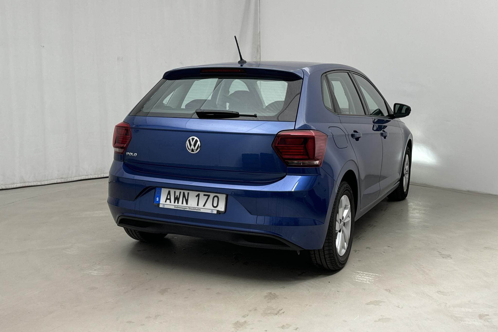 VW Polo 1.0 TSI 5dr (95hk) - 39 310 km - Automatic - Dark Blue - 2019