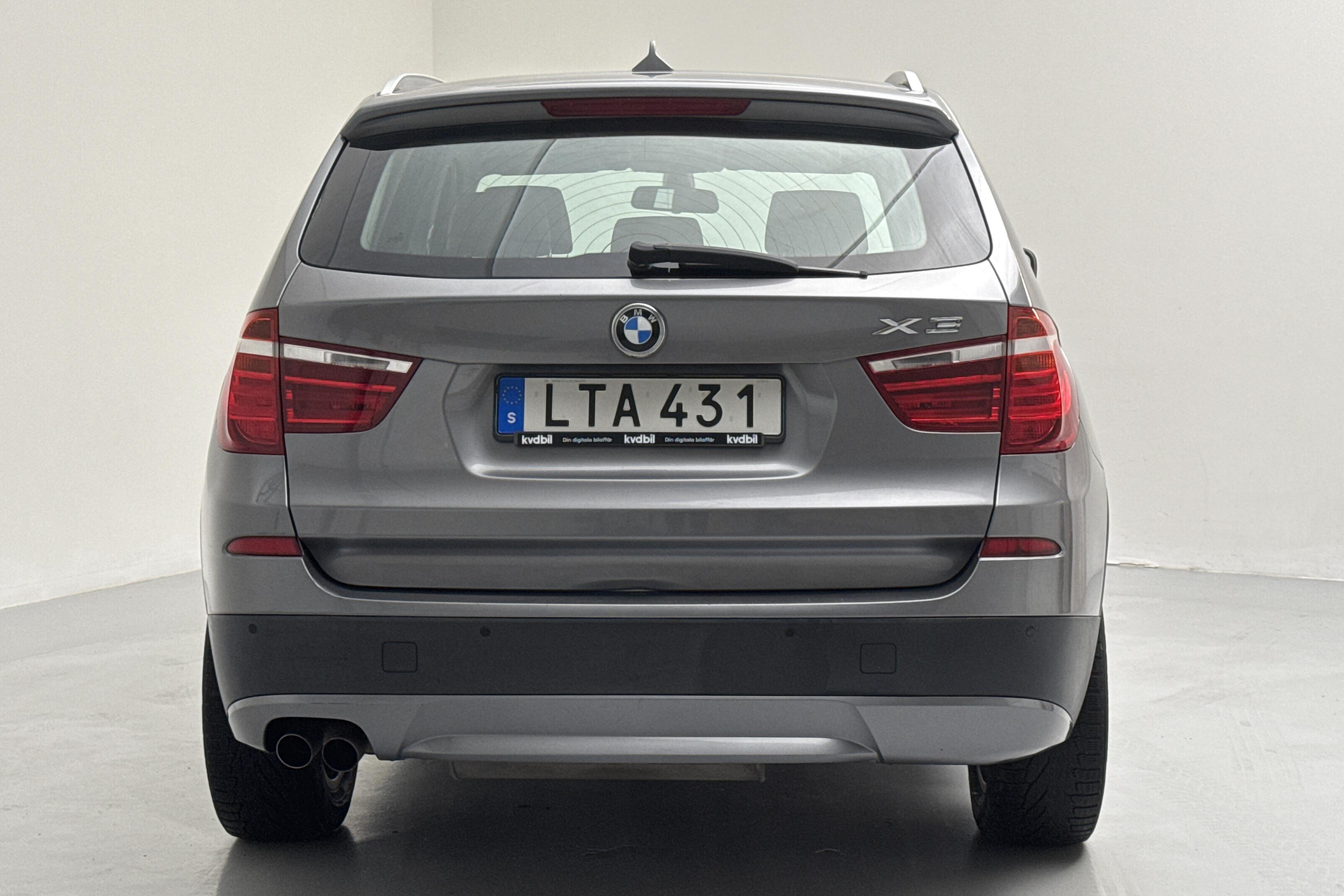 BMW X3 xDrive30d, F25 (258hk) - 276 090 km - Automatyczna - szary - 2011