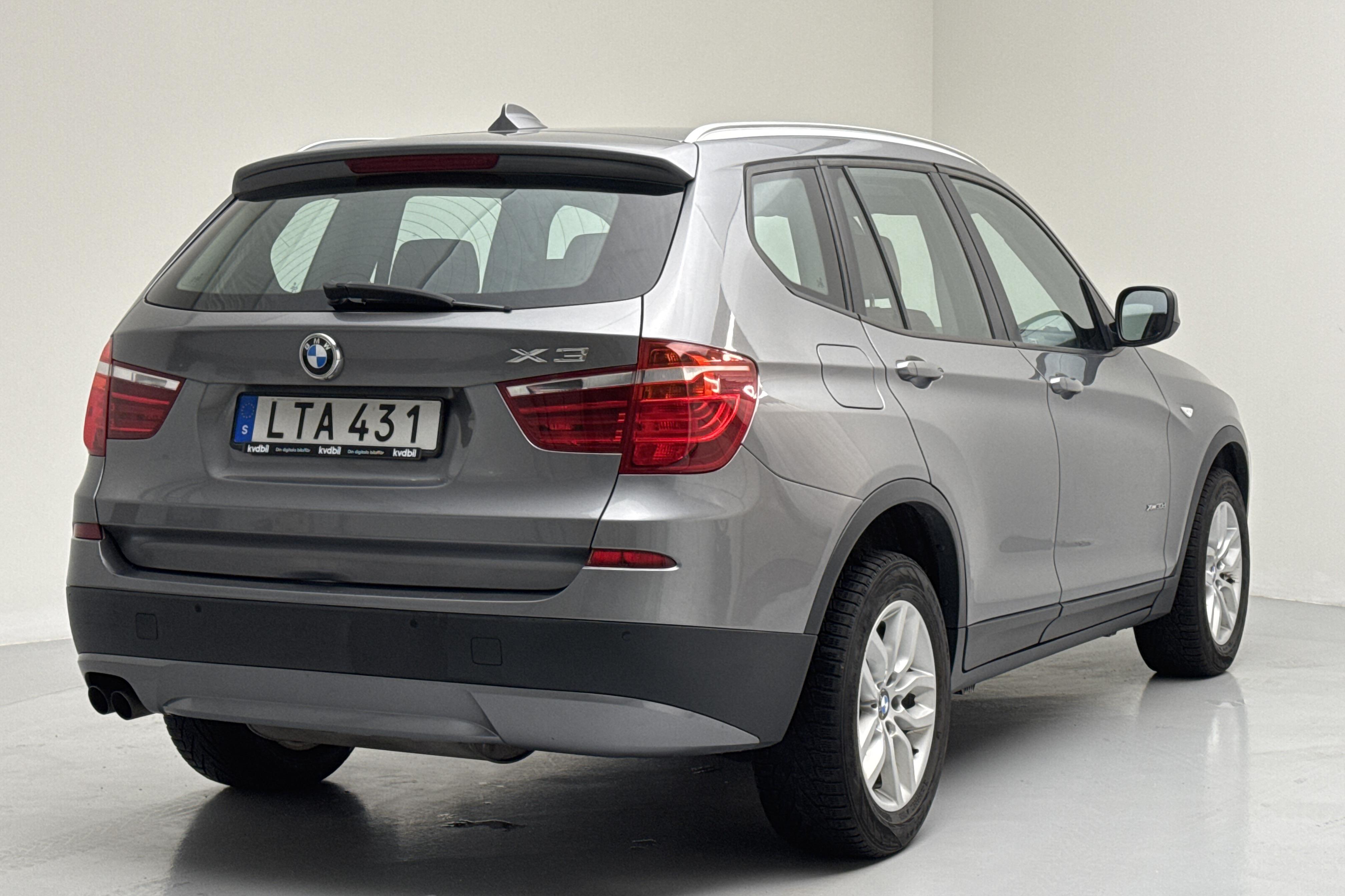 BMW X3 xDrive30d, F25 (258hk) - 276 090 km - Automatyczna - szary - 2011