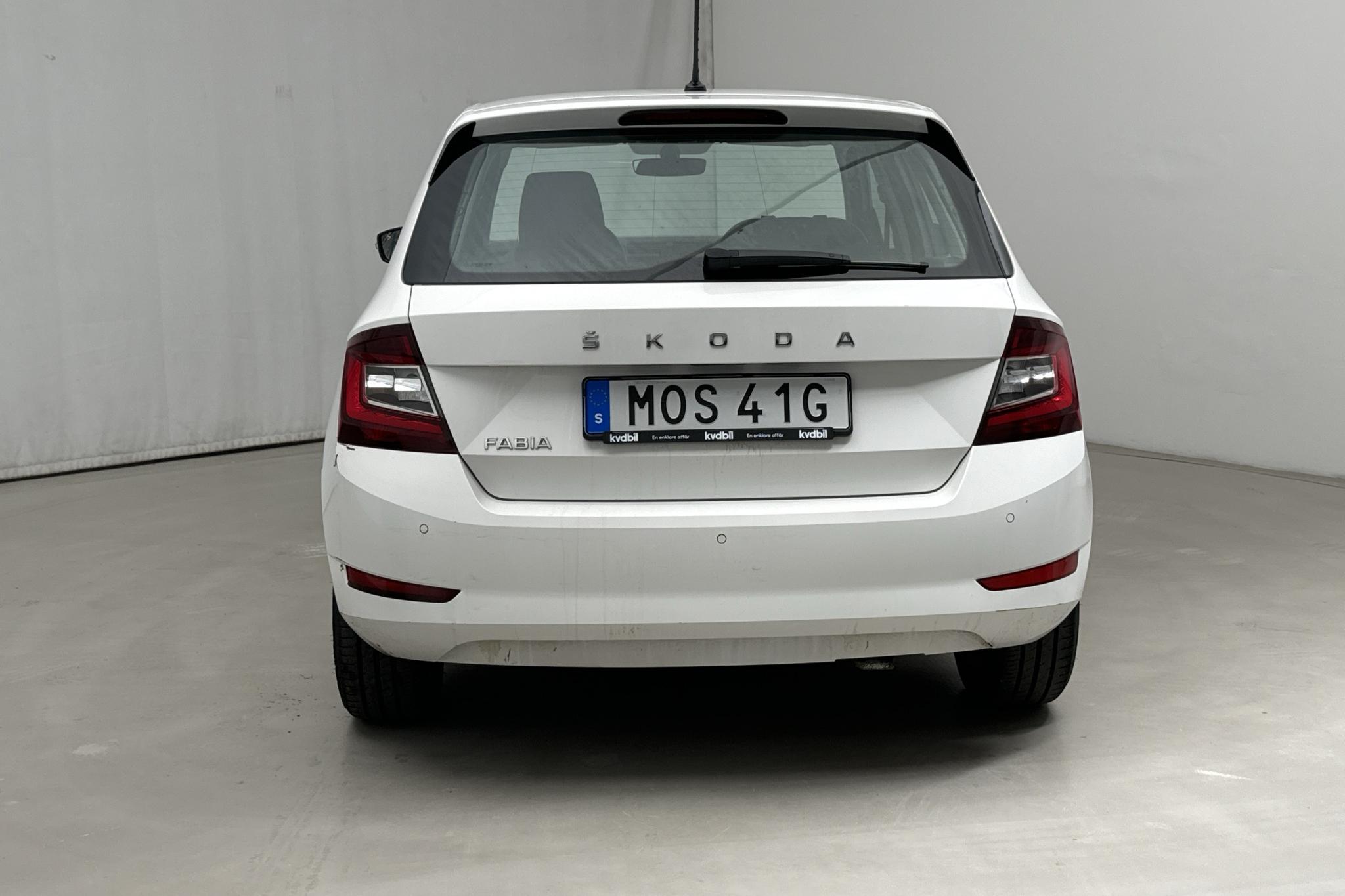 Skoda Fabia 1.0 TSI 5dr (95hk) - 109 310 km - Automatyczna - biały - 2021