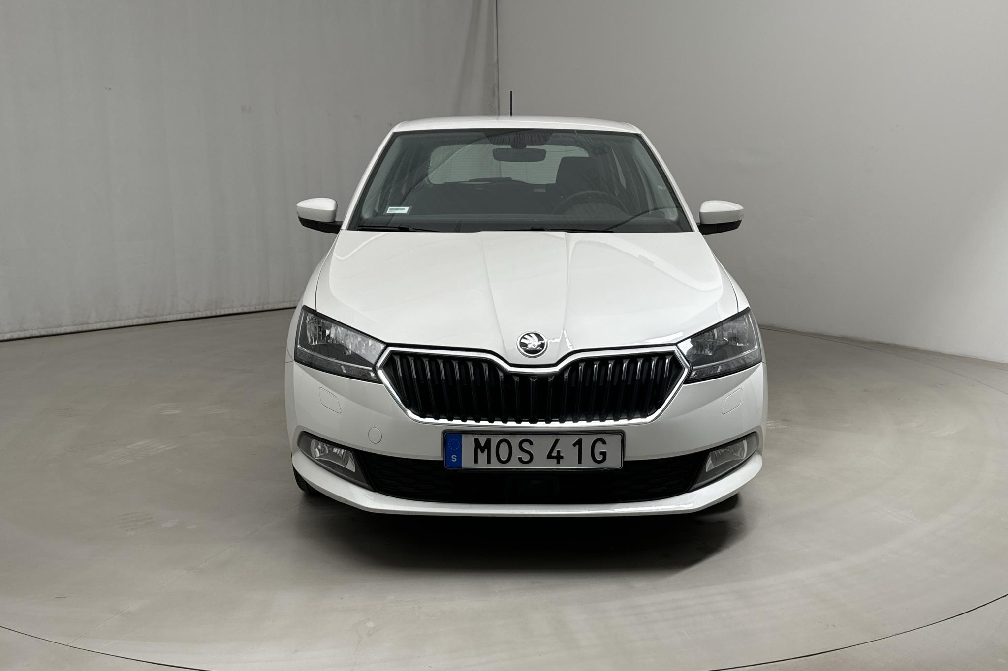 Skoda Fabia 1.0 TSI 5dr (95hk) - 109 310 km - Automatyczna - biały - 2021