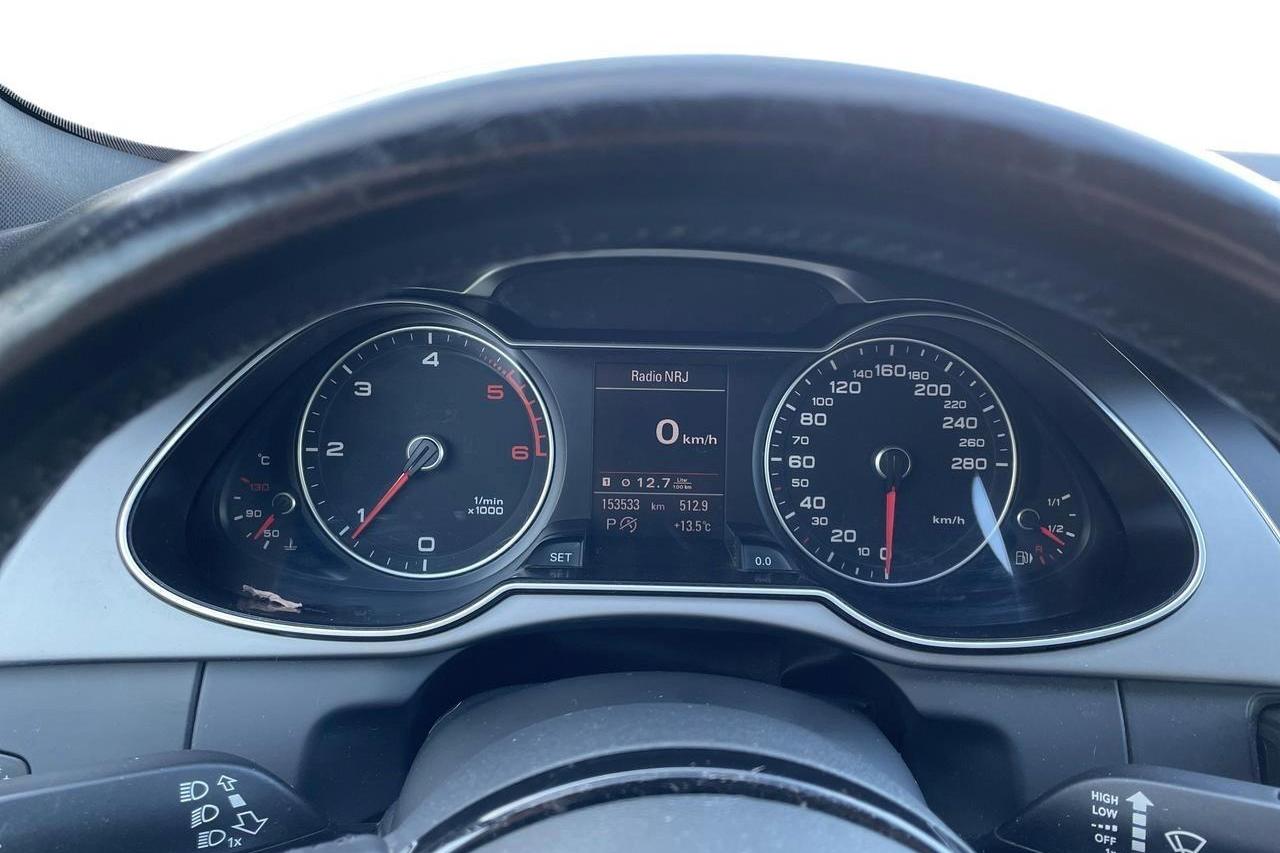 Audi A4 2.0 TDI Avant quattro (177hk) - 153 530 km - Automatyczna - czarny - 2014