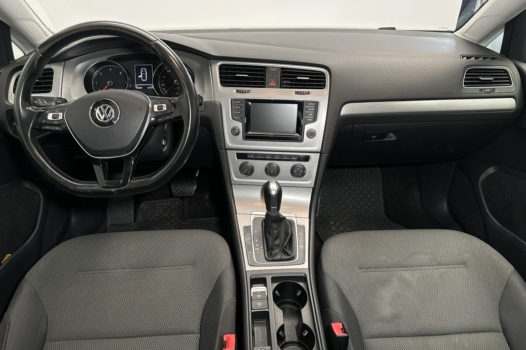 VW Golf VII 1.6 TDI BlueMotion Technology 5dr (105hk) - 115 470 km - Automaattinen - valkoinen - 2015