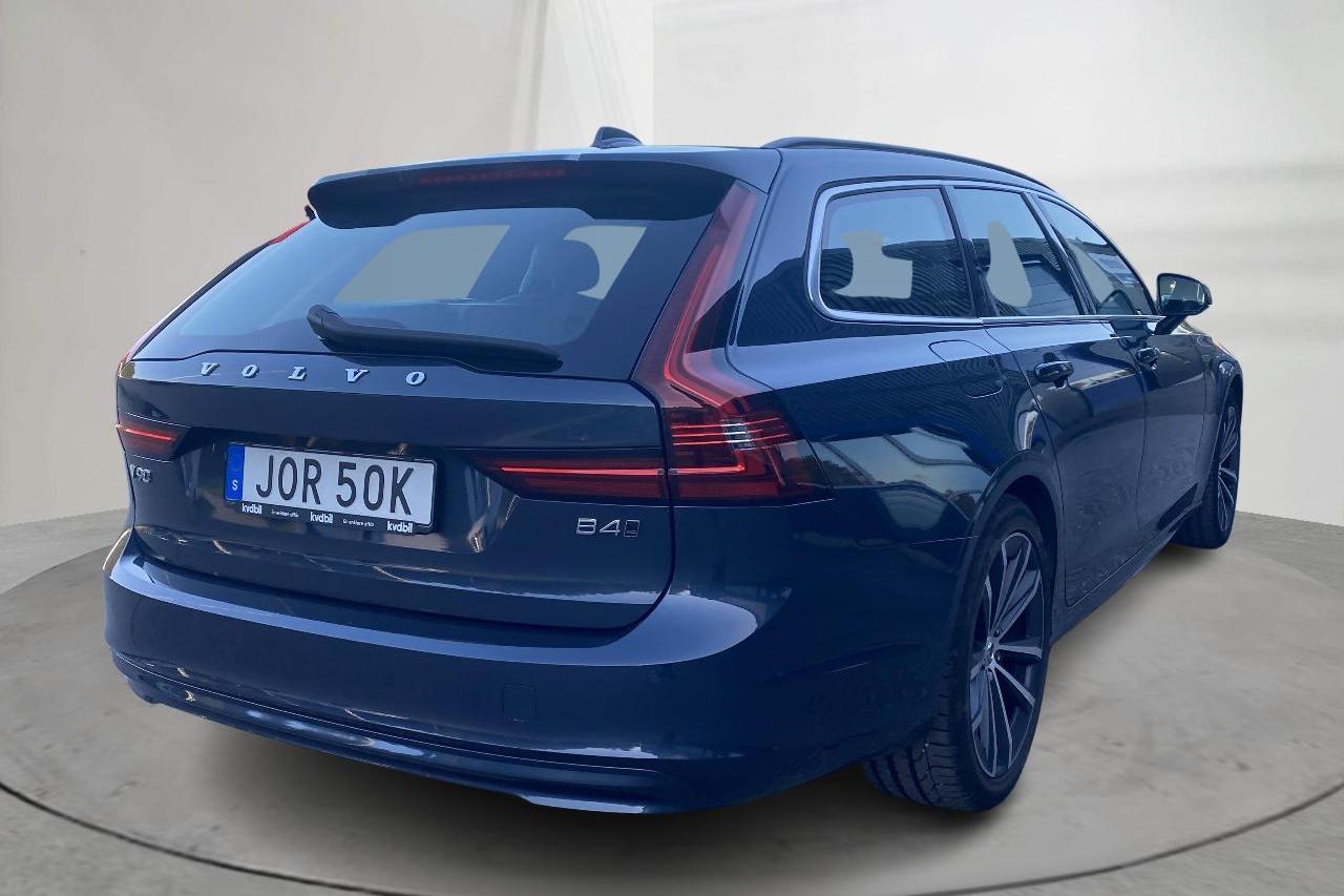 Volvo V90 B4 AWD Mildhybrid, Diesel (190hk) - 83 540 km - Automaattinen - Dark Blue - 2022