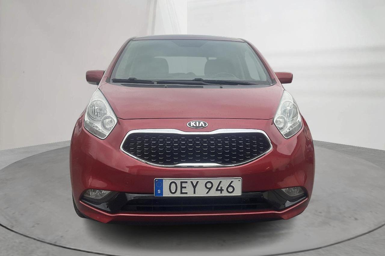 KIA Venga 1.6 (126hk) - 120 080 km - Automatyczna - czerwony - 2017