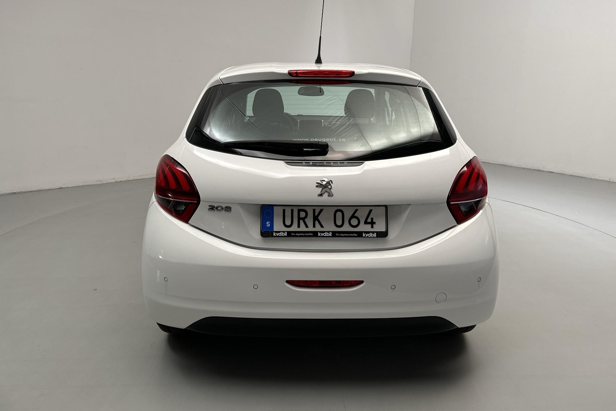 Peugeot 208 PureTech 5dr (82hk) - 44 840 km - Manualna - 2018