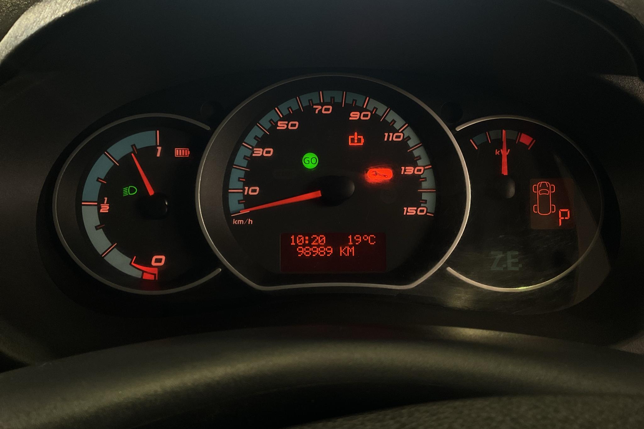 Renault Kangoo Z.E Power Plus 33 kWh Maxi Skåp (60hk) - 98 980 km - Automatyczna - biały - 2020