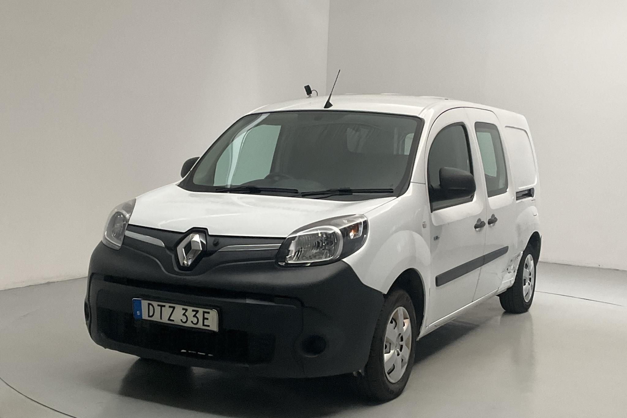 Renault Kangoo Z.E Power Plus 33 kWh Maxi Skåp (60hk) - 98 980 km - Automatyczna - biały - 2020