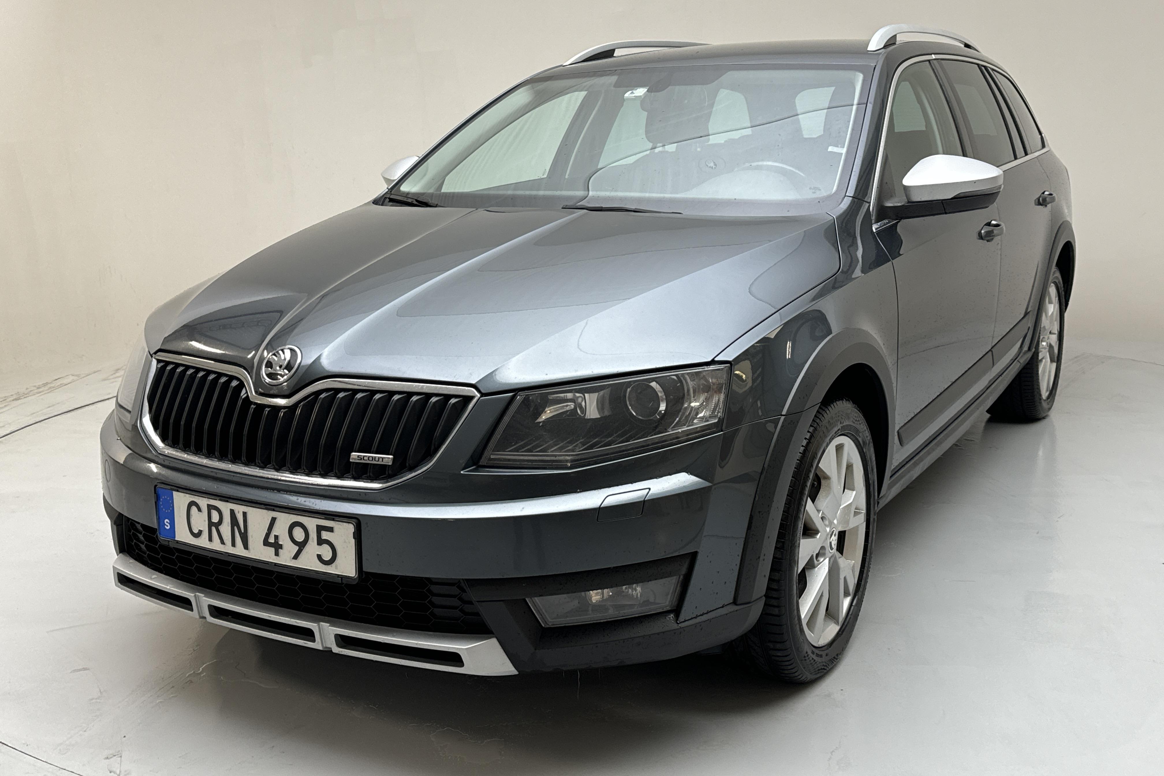 Skoda Octavia Scout II 2.0 TDI 4X4 (184hk) - 257 670 km - Automaattinen - harmaa - 2015