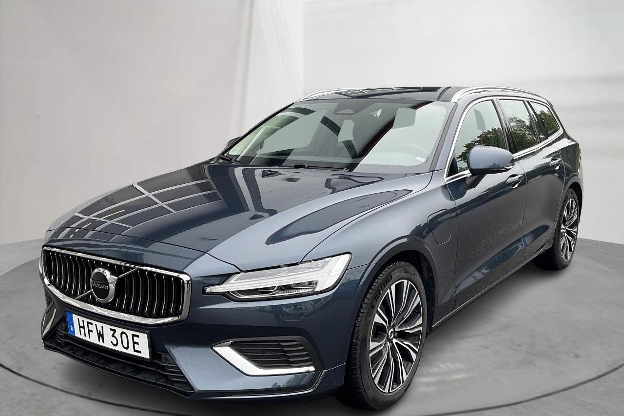 Volvo V60 T6 AWD Recharge (350hk) - 10 310 km - Automaattinen - Dark Blue - 2024