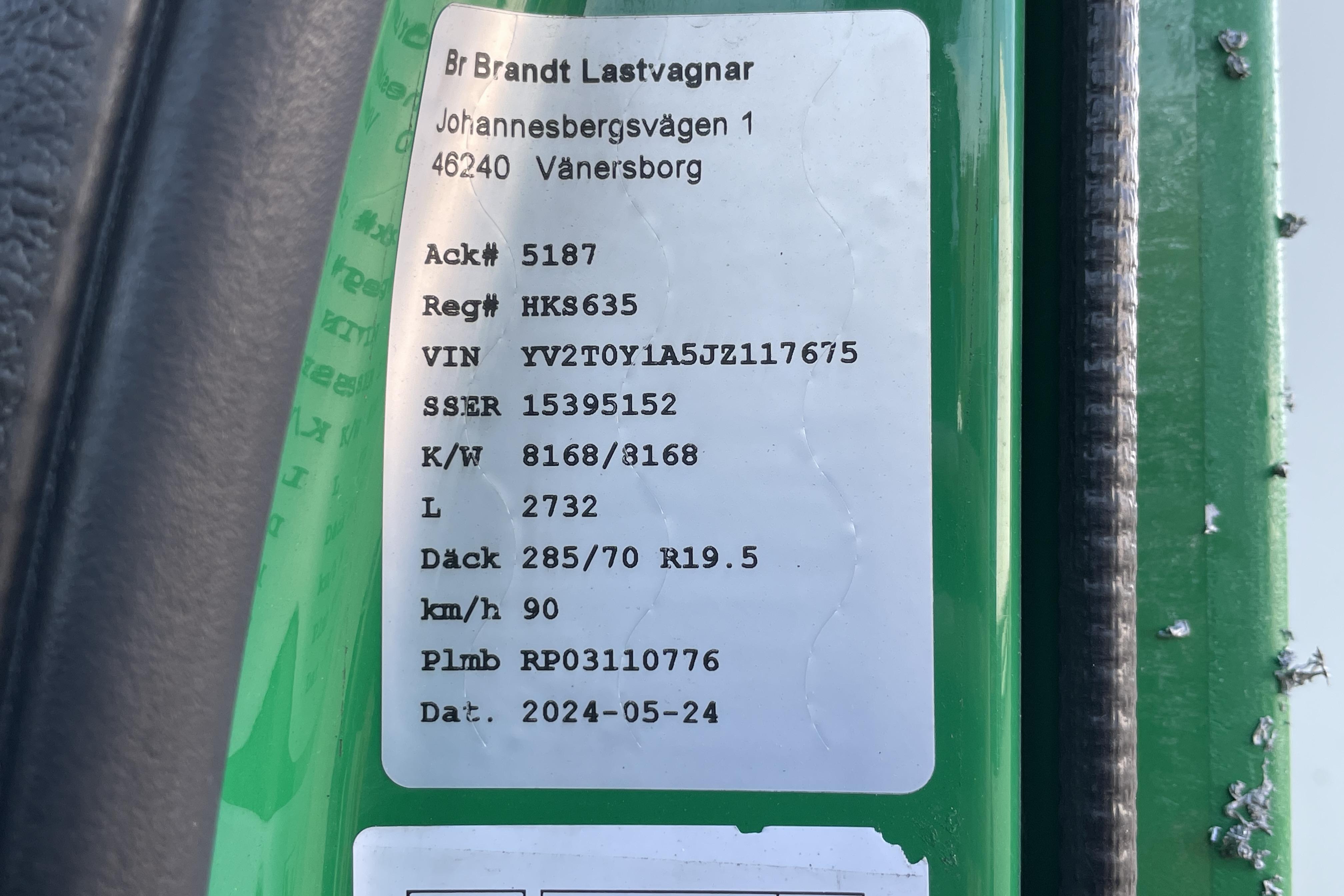 Volvo FL - 589 139 km - Automatic - green - 2017