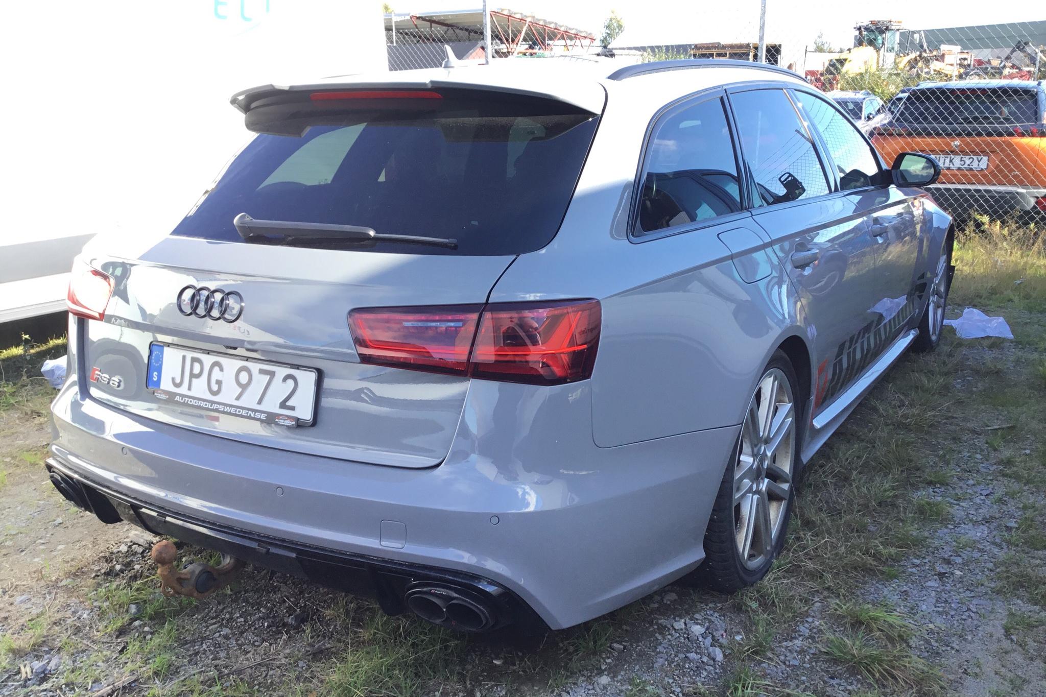 Audi RS6 4.0 TFSI Avant quattro (560hk) - 131 580 km - Automatic - gray - 2017