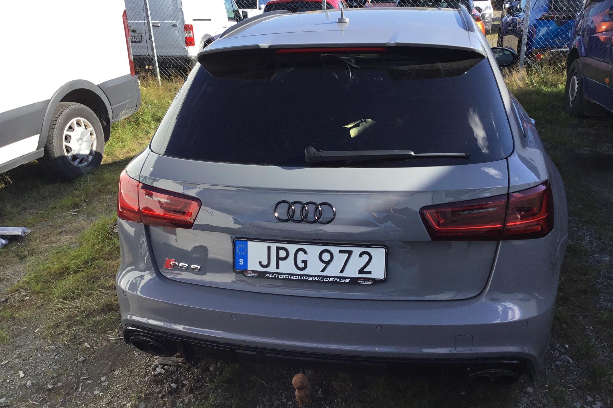 Audi RS6 4.0 TFSI Avant quattro (560hk) - 131 580 km - Automatic - gray - 2017