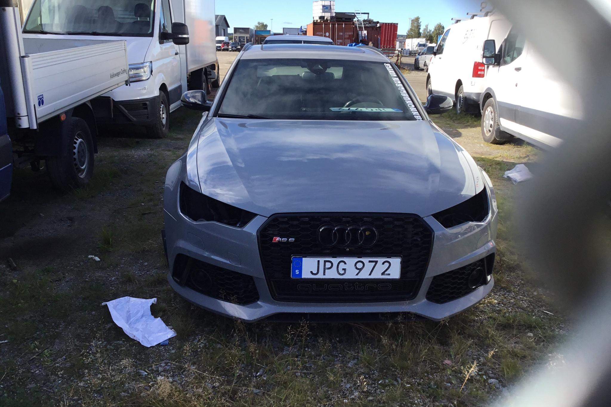 Audi RS6 4.0 TFSI Avant quattro (560hk) - 131 580 km - Automaattinen - harmaa - 2017