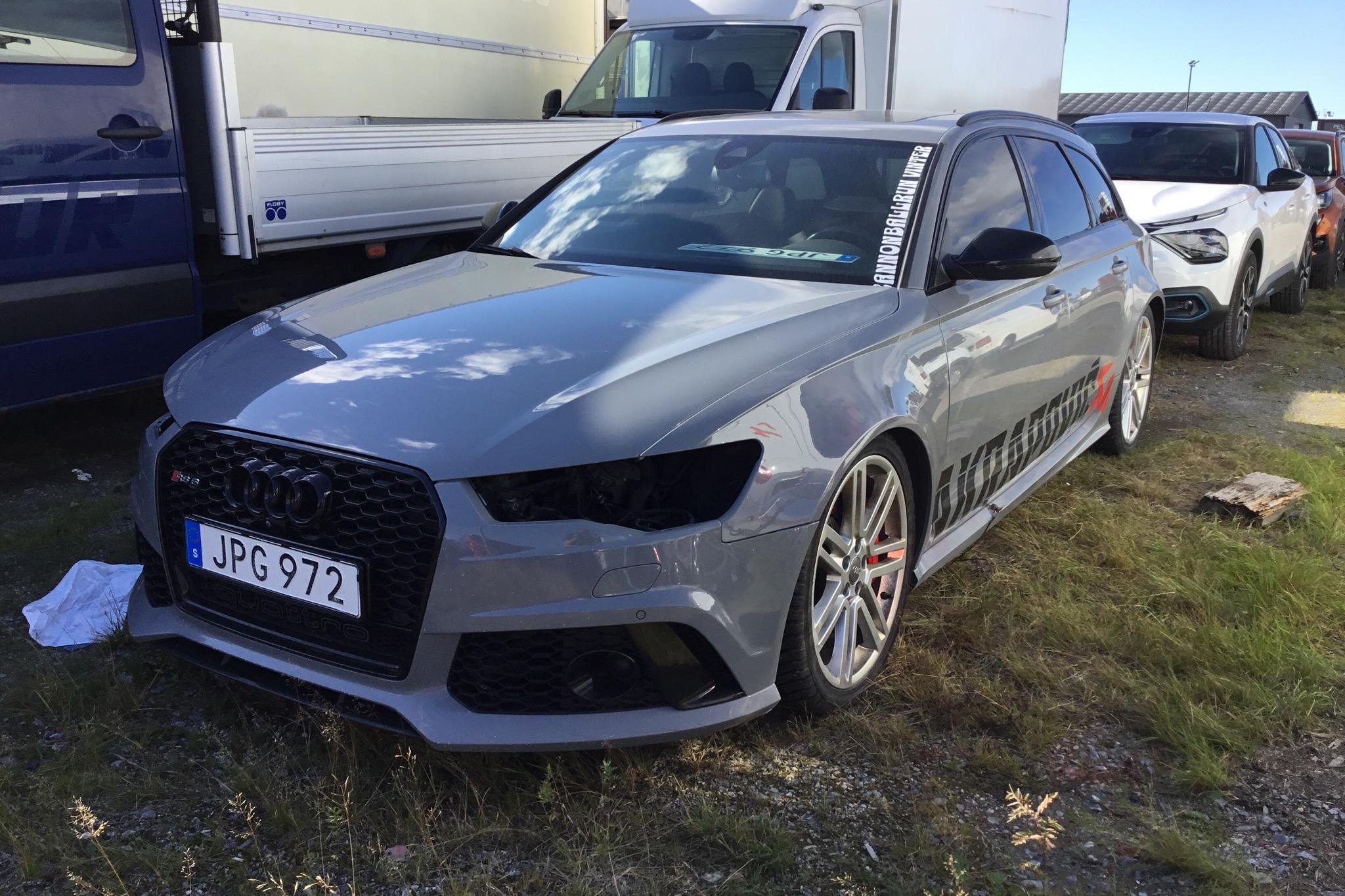 Audi RS6 4.0 TFSI Avant quattro (560hk) - 131 580 km - Automaattinen - harmaa - 2017