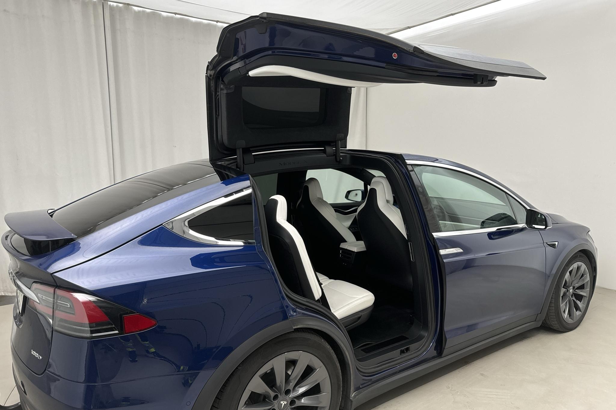 Tesla Model X 100D - 24 153 mil - Automat - blå - 2018