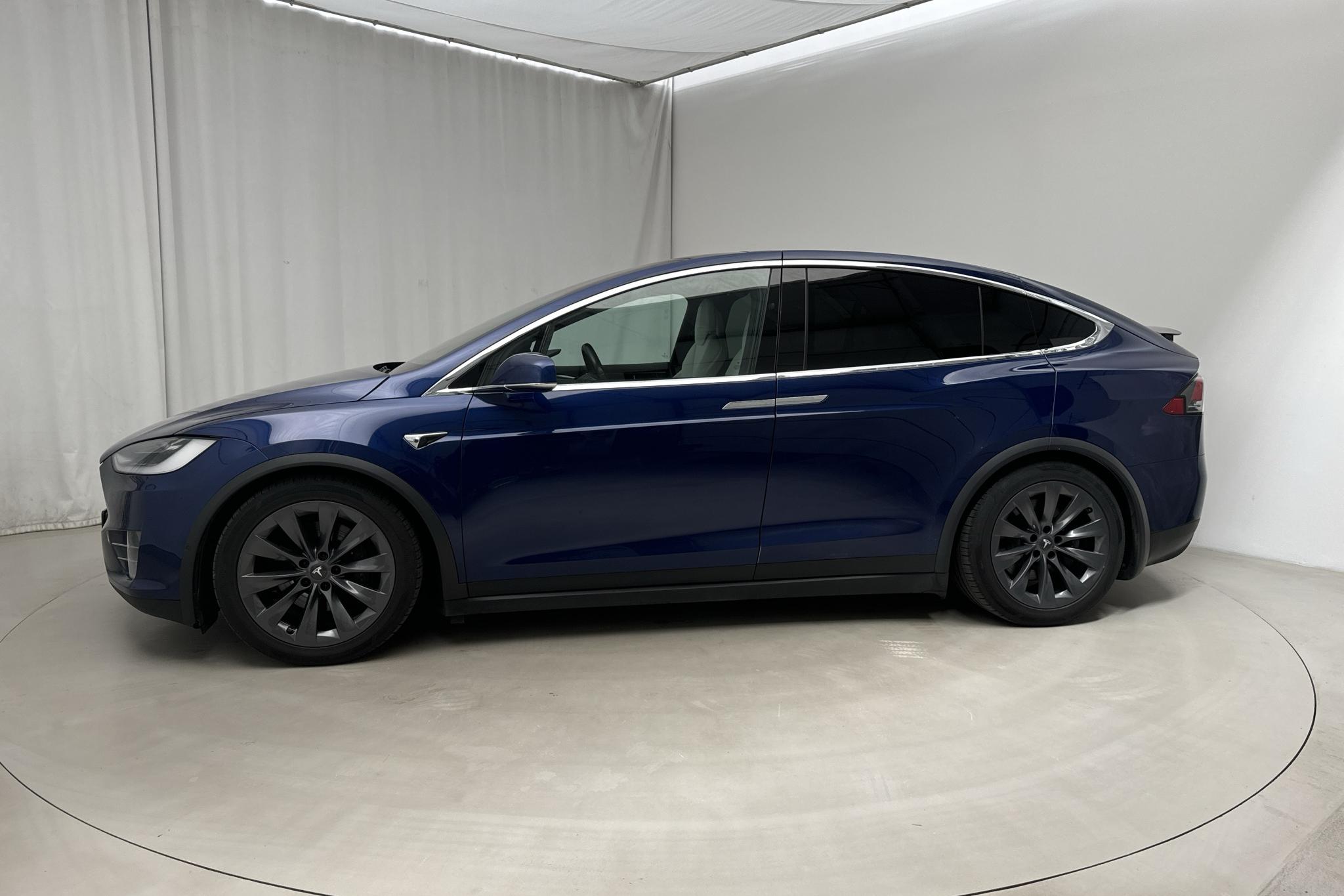 Tesla Model X 100D - 24 153 mil - Automat - blå - 2018