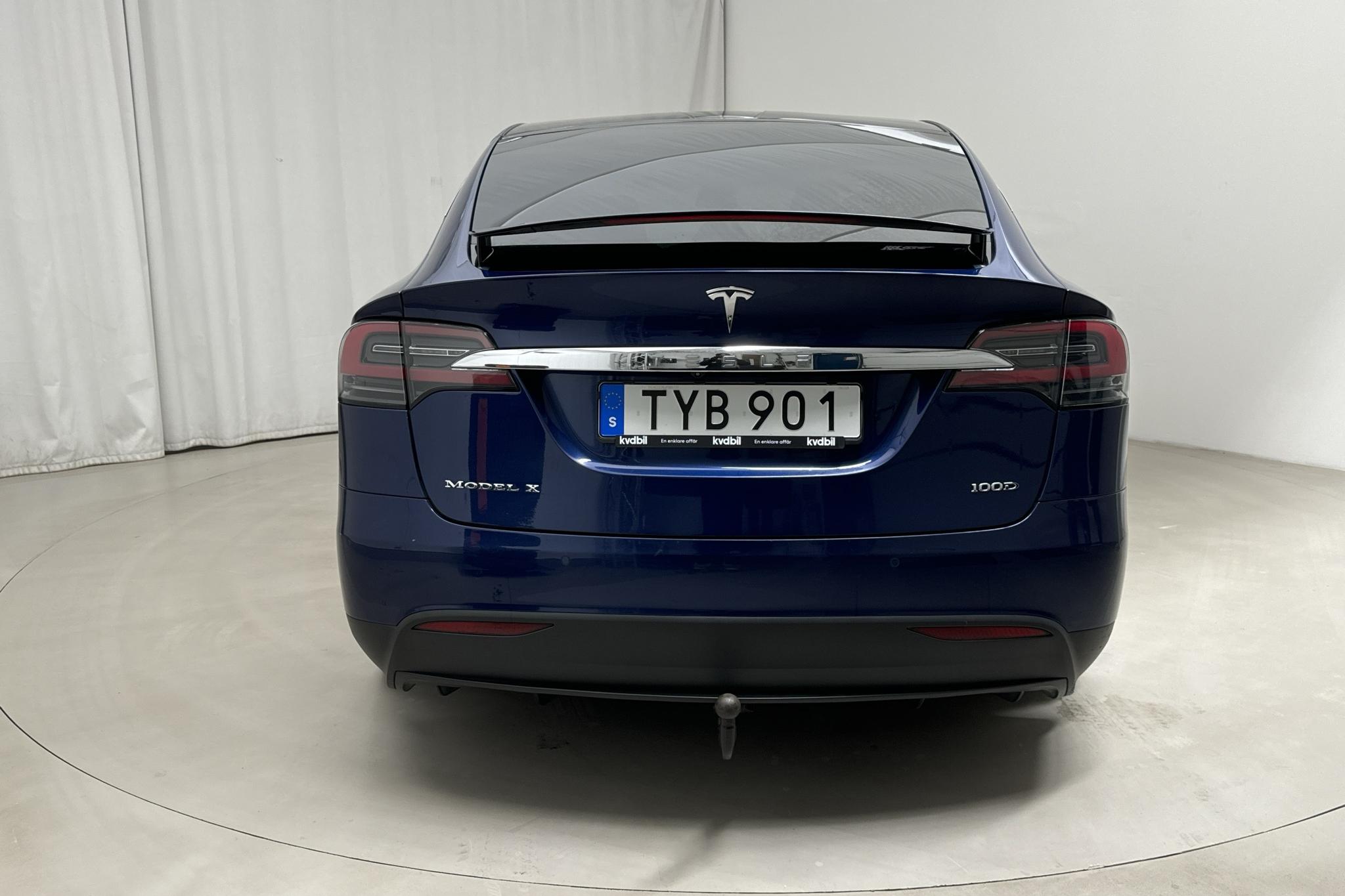 Tesla Model X 100D - 241 530 km - Automatic - blue - 2018