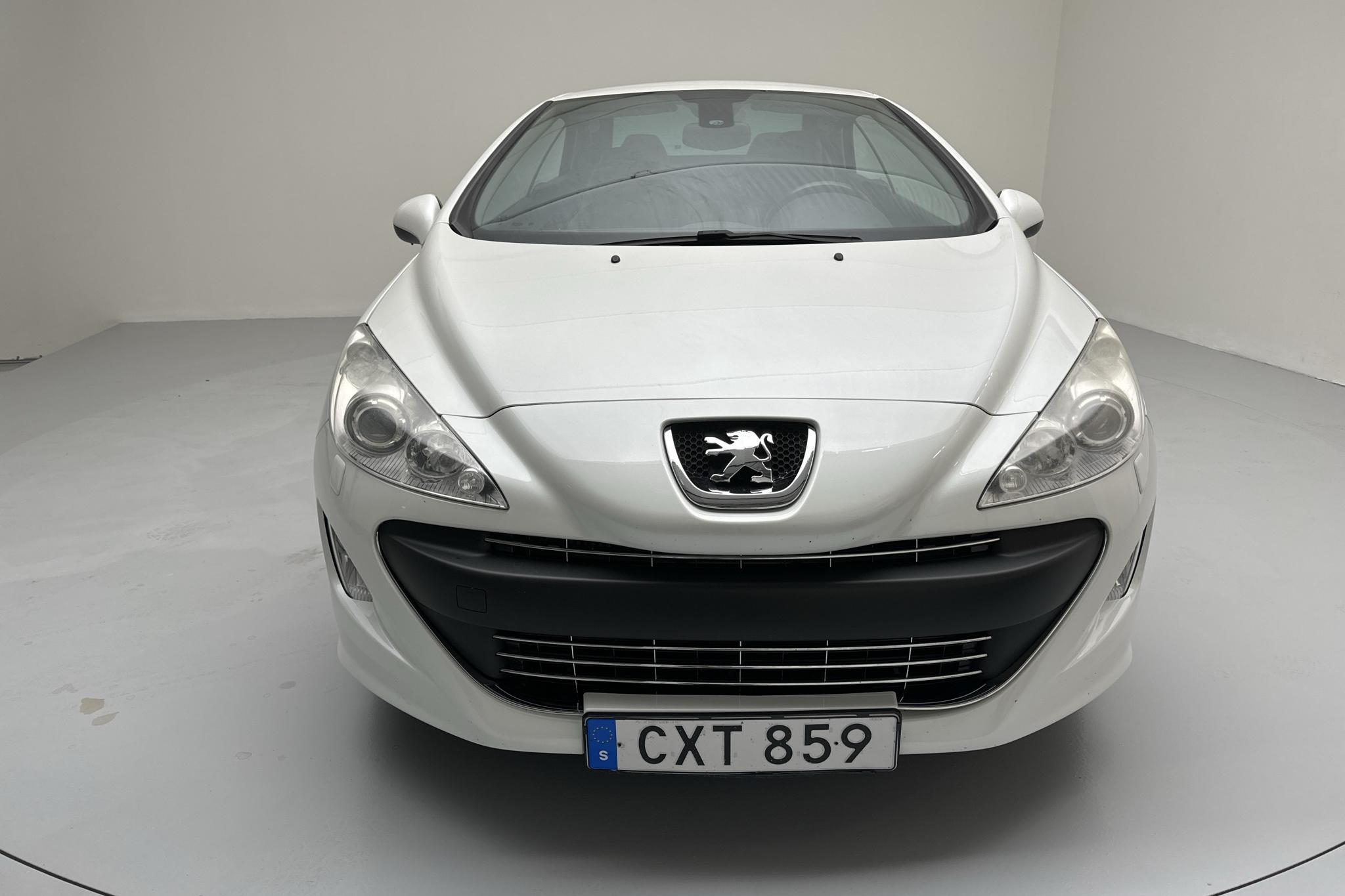 Peugeot 308 CC 1.6 Turbo (150hk) - 136 000 km - Käsitsi - valge - 2009