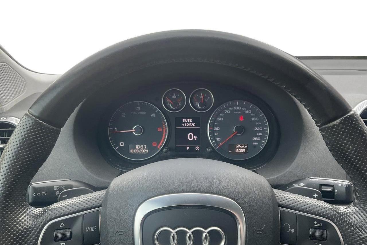 Audi A3 1.6 TDI Sportback (105hk) - 160 900 km - Automaatne - hall - 2011