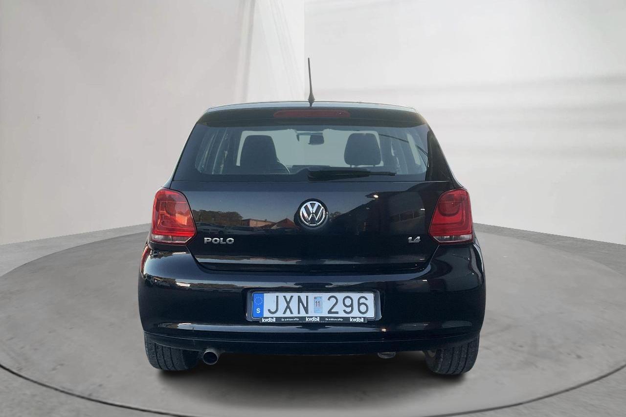 VW Polo 1.4 5dr (85hk) - 93 770 km - Manuaalinen - musta - 2010