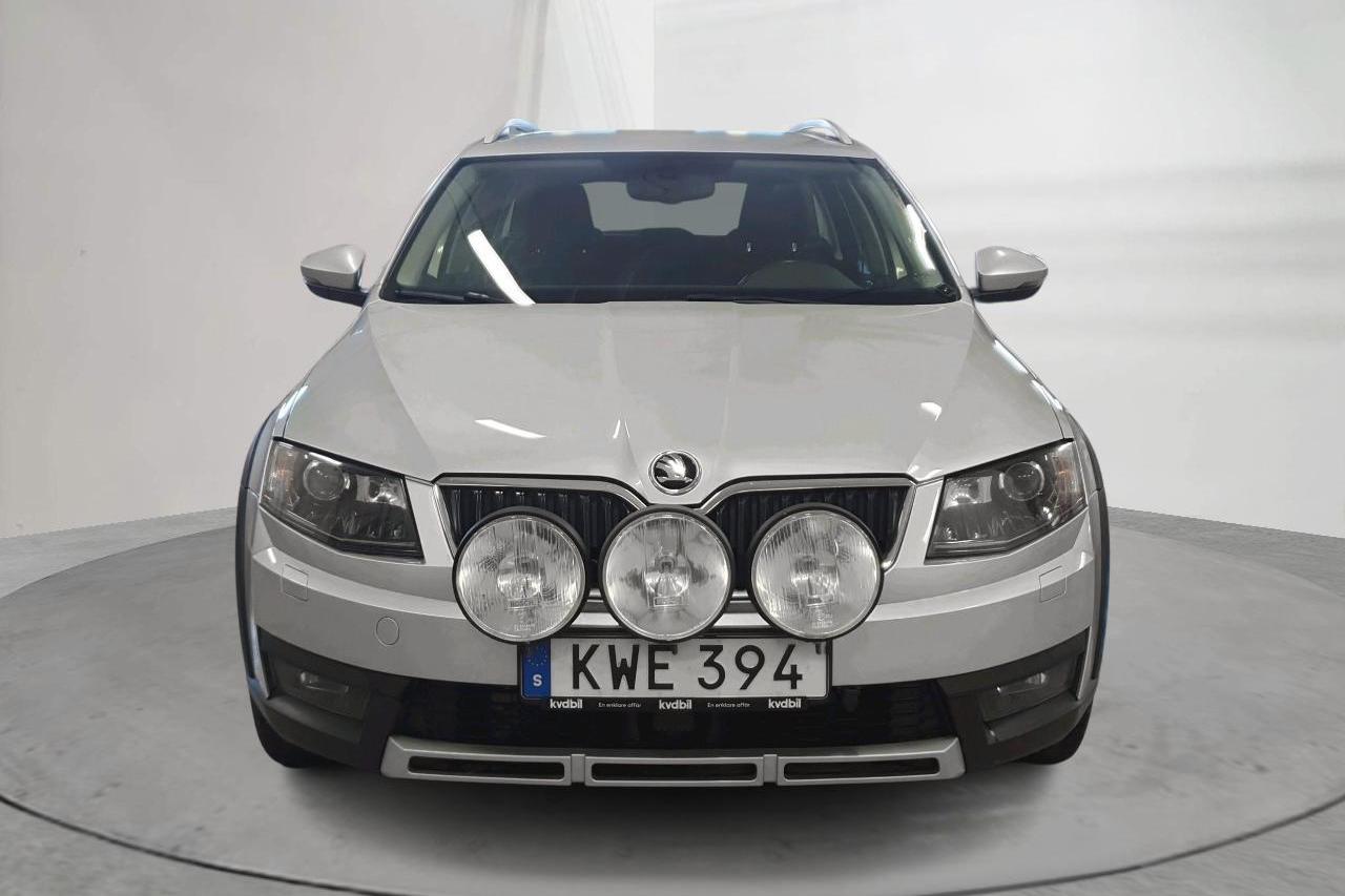 Skoda Octavia Scout II 2.0 TDI 4X4 (150hk) - 155 070 km - Käsitsi - hõbe - 2016