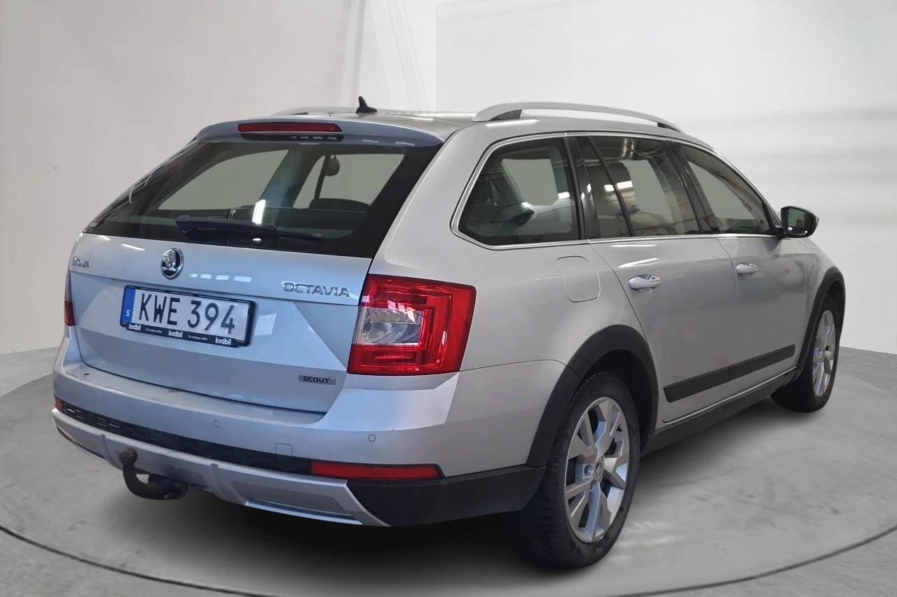 Skoda Octavia Scout II 2.0 TDI 4X4 (150hk) - 155 070 km - Manual - silver - 2016